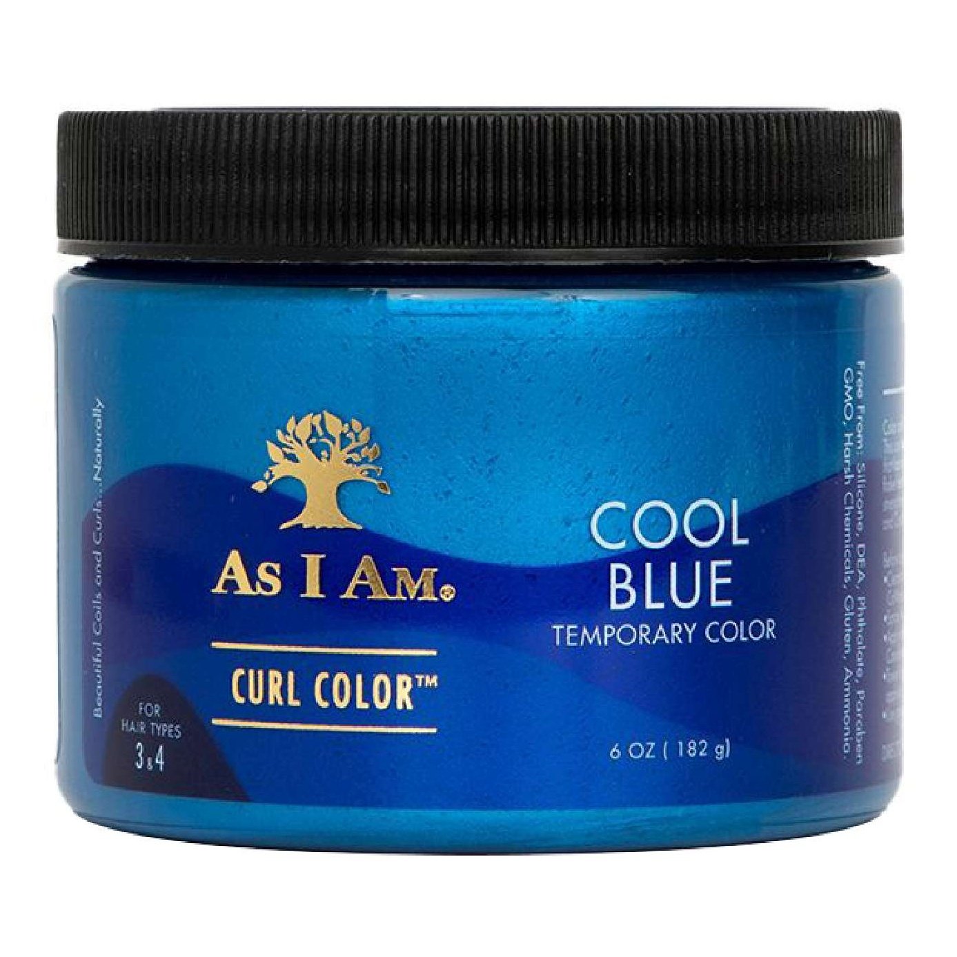 As I Am Curl Color Temporary Cool Blue 6 Oz