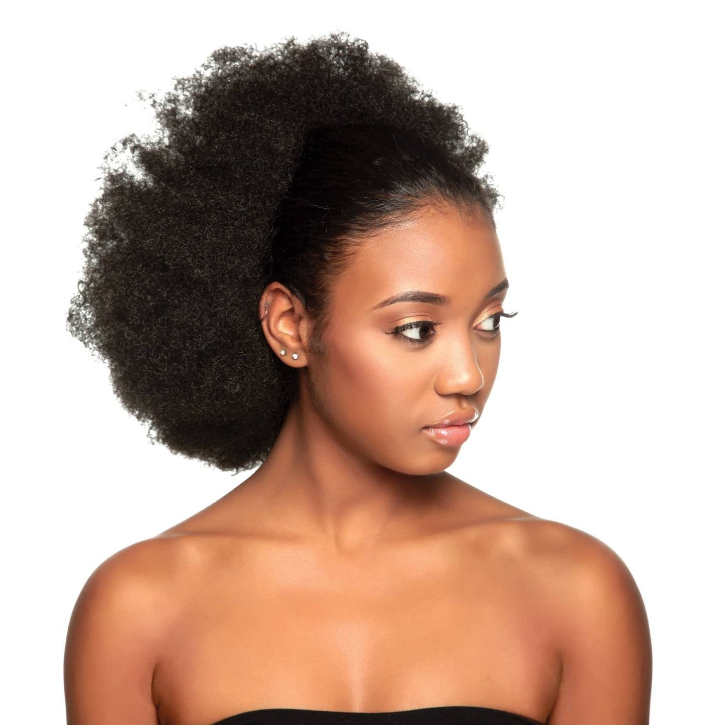DIVA DOLLS AFRO KINKY DRAW STRING PONYTAIL JET BLACK