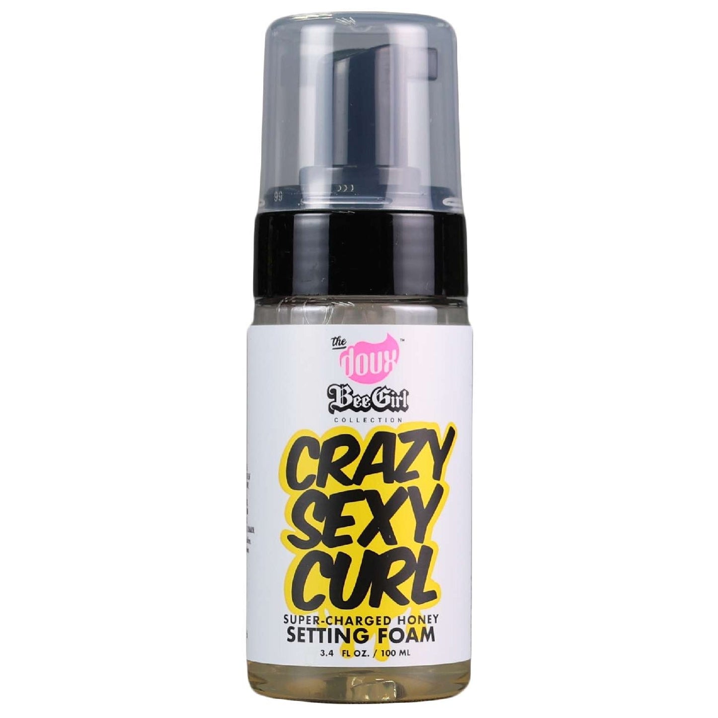 The Doux Beegirl Crazysexycurl Honey Foam Travel size 3.4oz