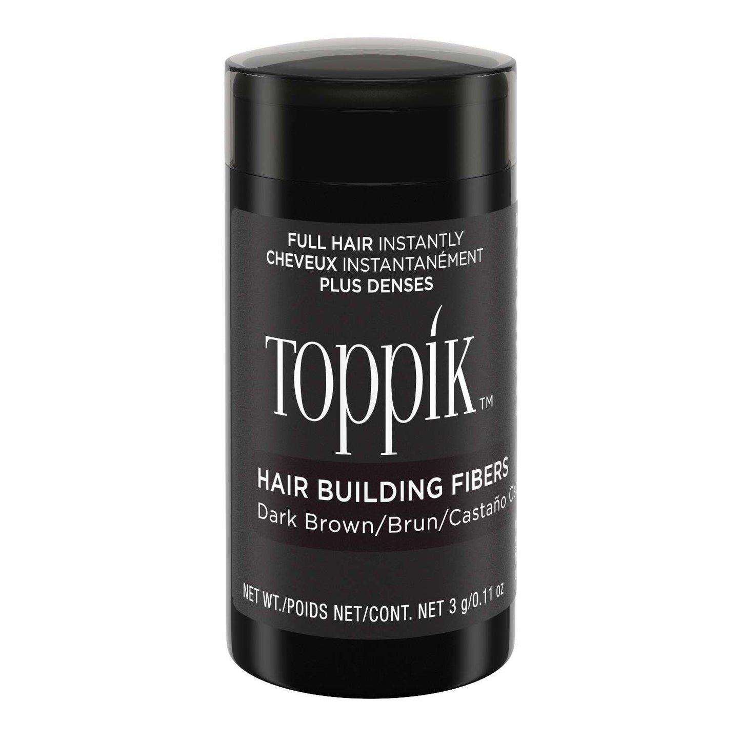 Travel Size Toppik Hair Building Fibers Dark Brown