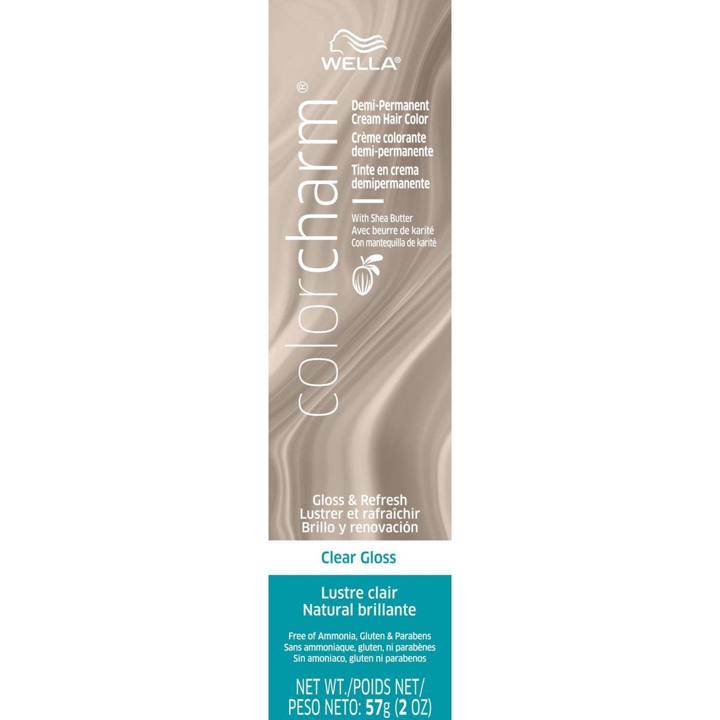 Wella Color Charm Demi-Permanent Cream Hair Color Clear Gloss