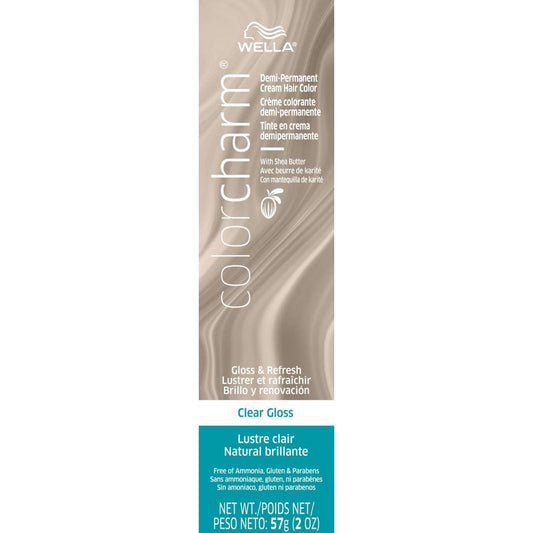 Wella Color Charm Demi-Permanent Cream Hair Color Clear Gloss