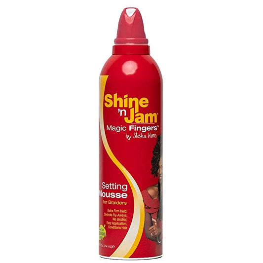 Ampro Shine N' Jam Magic Fingers Setting Mousse 12 oz.